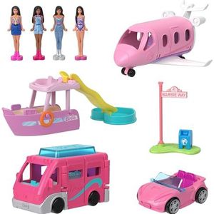 Barbie HKR20 Chelsea Cutie Reveal modelpop set comfort T-shirt inclusief 6 verrassingen met kleurverandering, pluche poedel, speelgoed voor kinderen, vanaf 3 jaar, HKR20