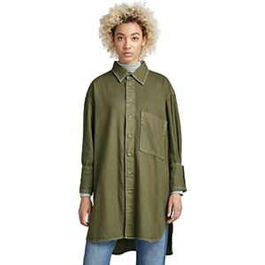G-STAR RAW T-shirt oversized BF voor dames, groen (Shadow Olive Gd 7647-d033), M, groen (Shadow Olive Gd 7647-d033)