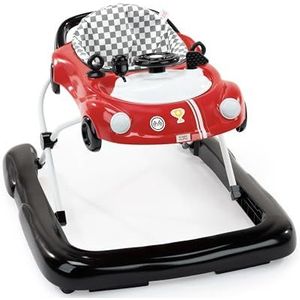 Bright Starts, Little Speedster 3-in-1 loopwagen, rode Bolide, loopwagen en activiteiten voor jongens en meisjes, 6 maanden en ouder