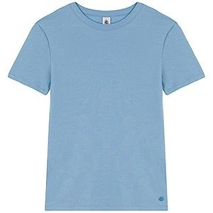 Petit Bateau Mc Black Xxs TEE SHIRT MC BLACK XXS Dames T-shirt (1 stuk), Blauw