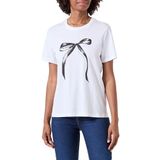 ONLY Onlhenny Life Reg S/S Top Box JRS Top Box, wit, XS, Wit