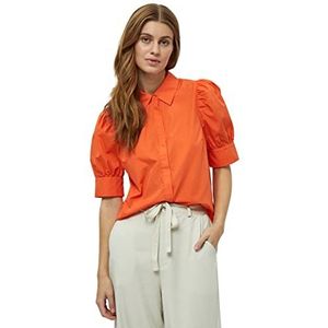 Minus Molia overhemd dames, Oranje (6070 Orange Peel), 32