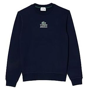 Lacoste Sh1156 uniseks trainingsshirt, Navy Blauw