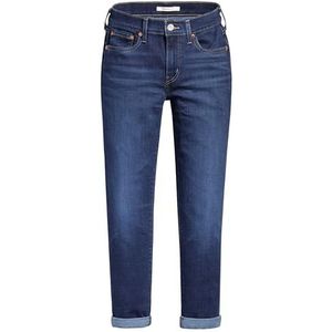 Levi's Mid Rise Boyfriend Jeans voor dames, kobaltlaag, 34W/30L, Kobalt luier