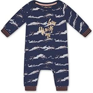 Charlie Choe meisjes pajamas indigo pyjama + AOP 50, indigo + AOP, Indigo+ Aop