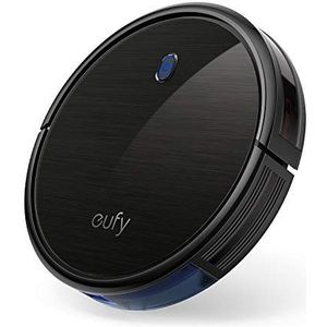 eufy [BoostIQ RoboVac 11S (dun), superfijn, sterke zuigkracht 1300 Pa, stil, zelfbeladend, reinigt harde vloeren met middelpolig tapijt (vernieuwd)