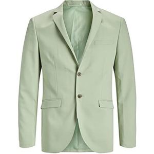 Jack & Jones Jprfranco Check Blazer kostuumjas voor heren, Lichtgrijs/Checks: zeer smalle pasvorm