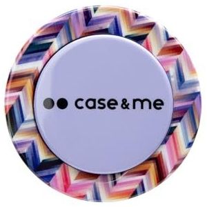 case&me Support support pour smartphone Android et iPhone, avec prise selfie, compatible avec MagSafe, autocollant, universel, multicolore