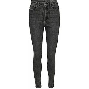 Vero Moda VMLOA HR Skinny Jeans VI209 GA Noos, Medium Grey Denim, S Vrouwen