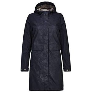 Killtec Marcellia softshelljas voor dames met capuchon, Navy Blauw