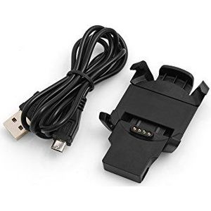 SYSTEM-S USB 2.0 kabel voor Garmin Fenix 3 Smartwatch, 80 cm, zwart
