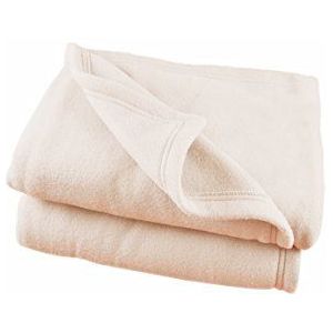 Fleece deken van polyester - ecru 240 x 260 cm - POET MOTTE - Polex serie