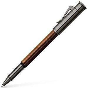 Graf von Faber-Castell 145516 - rollerball Classic, Macassar, met sneldrogende inkt