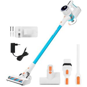 Genius Invictus X7 Facelift A06191 Accustofzuiger, wit/blauw, 380 W, 0,5 liter