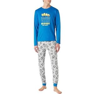 CERDÁ LIFE'S LITTLE MOMENTS Pijama Heren Set, Blauw, M, Blauw