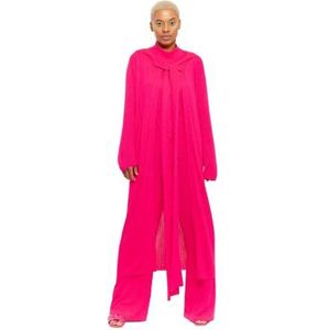 CHAOUICHE Gebreid vest voor dames, roze, S, Roze