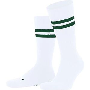 FALKE Dynamic U So Cotton Gemustert 1 paar uniseks sokken (1 stuk), Wit (Wit Groen 2700), 42-43