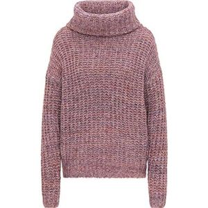 SANIKA Pull pour femme, bordeaux, XS-S