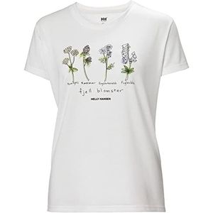 Helly Hansen skog gerecycled dames t-shirt, 001 wit.