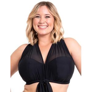 Curvy Kate Wrapsody Bikinitop voor dames, zwart, (maat van de fabrikant: 36 uur), zwart.