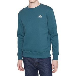 ALPHA INDUSTRIES Basic Sweater Small Logo trainingspak heren, Vintage Marine