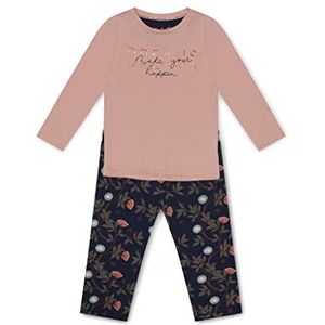 Charlie Choe pyjama meisjes, roze + Aop + Indigo