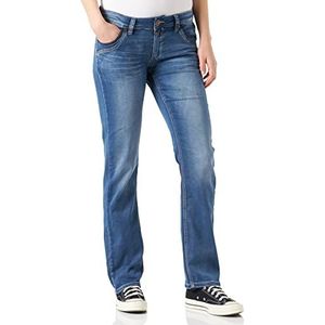 Timezone Tahila Jogg Straight Slim Jeans voor dames, Blauw (Blue Denim Wash 3041)