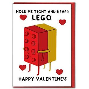 Grappige Valentijnskaart - Grappige Valentijnskaart - Valentijnsdag kaart - Leuke kaart voor vriendin of vriend