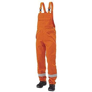 JAK Workwear 12-12103-007-104-82 model 12103 EN ISO 1149-5 antiflame tuinbroek, oranje, EU 58/104 maat, 82 cm binnenbeenlengte, Oranje