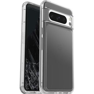 OtterBox Symmetry Clear beschermhoes voor Google Pixel 8 Pro, valbescherming, dunne bescherming, ondersteunt 3 x meer vallen dan militaire standaard, transparant, levering zonder verpakking
