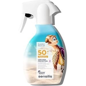 Sensilis Lotion Spray SPF50+ Pediatrics, kalmerend en hydraterend, met allantoïne en vitamine E, voor atopische huid, 200 ml