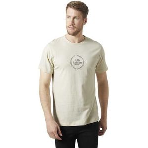 Helly Hansen T-shirt graphique pour homme - Crème, S