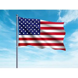 OEDIM USA vlag | 150 x 85 cm | versterkt en siernaden | vlag met 2 waterdichte metalen ogen