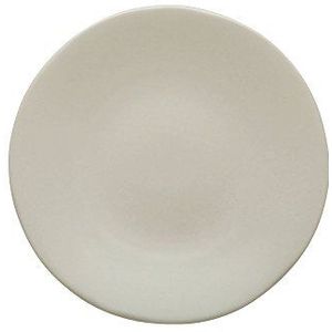Avet Spain Set van 6 dessertborden van aardewerk, crème, 20,5 x 20,51 x 2 cm