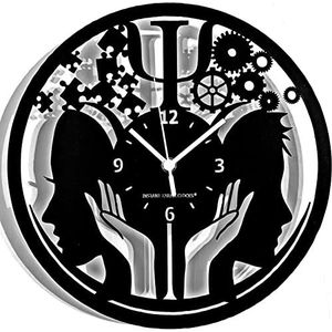 Instant Karma Clocks - Wandklok psychologie psycholoog - klinische arts cadeau-idee