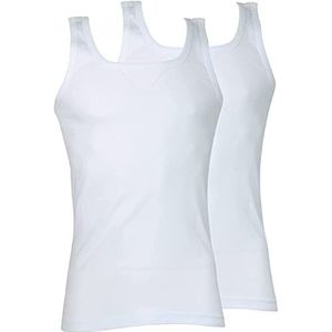 ATHENA L210 T-shirt voor heren, 100% biologisch katoen, wit, maat XL (fabrieksmaat: 6)