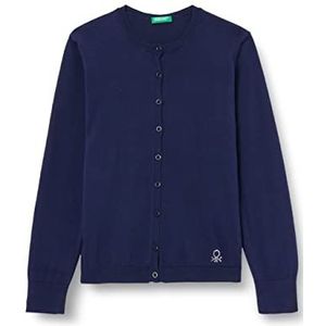 United Colors of Benetton Cardigan trui voor kinderen en meisjes, Blauw 252