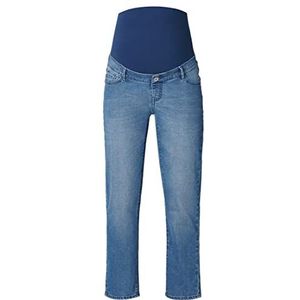 SUPERMOM Brooke Over The Belly Mom damesjeans, Authentic Blue – P310, 33, Authentic Blue P310