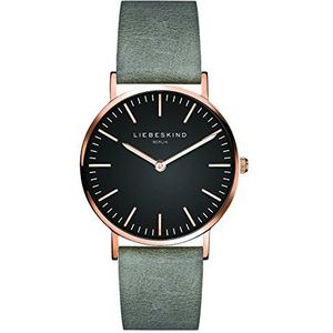Liebeskind Berlin Dames Analoog Quarts Horloge met Lederen Armband LT-0094-LQ