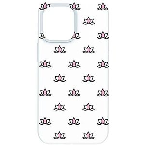 Bonamaison Beschermhoes met digitale print voor iPhone ​12 Pro, achterkant van siliconen, beschermhoes voor mobiele telefoon, beschermhoes, flexibel