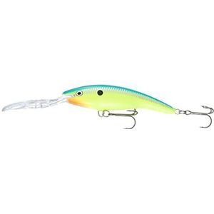 Rapala Uniseks visaas voor volwassenen van stevig balsahout duikschep 6 m diepte 9 cm 13 g Made in Estland Standard