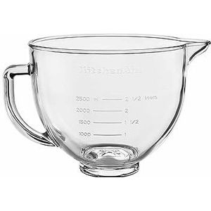 KitchenAid 5KSM5GB Standmixer Facultatieve Accessoire, Verfrist Glas, Prullenbak