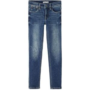 NAME IT Pantalon pour garçon, bleu, 152