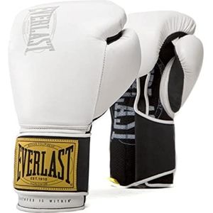 Everlast Unisex Classic Training bokshandschoenen, sport, wit, 12 oz