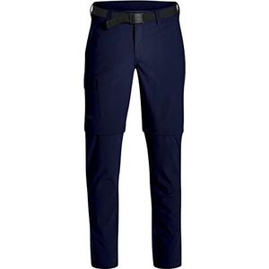 Maier Sports Torid Trekkingbroek voor heren, slim fit, Nachtblauw.