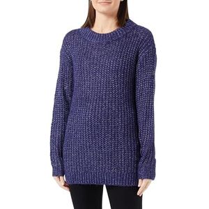 VERO MODA Vmthunder Ga Bf Lange trui met ronde hals, sweatshirt voor dames, Astrale Aura - Details: gemêleerd