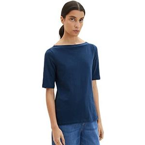 TOM TAILOR 1036766 T-shirt voor dames, 11758 - Midnight Sail