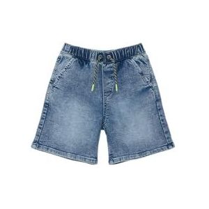s.Oliver 2139944 Jeansbermuda met trekkoord voor jongens, Blauw