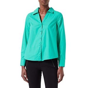 Pieces Pcvida Ls Shirt BC Blouse Dames, Simply Green