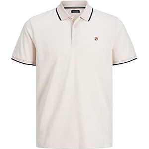 Jack & Jones Pique Polo T-shirt pour homme, Multicolore - violet/blanc, XXL